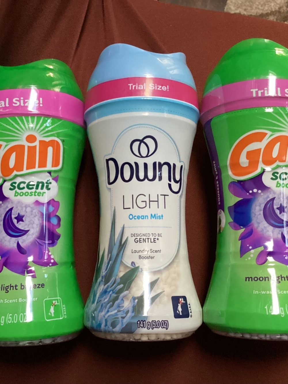 Gain Downy Scent Boosters & Bounce Dryer Sheets Laundry Bundle New
